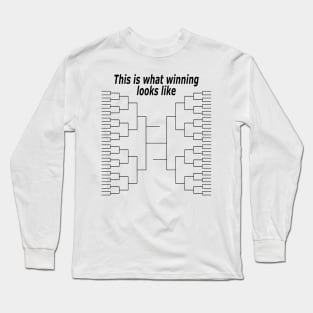 College Basketball Bracket Shirt Long Sleeve T-Shirt